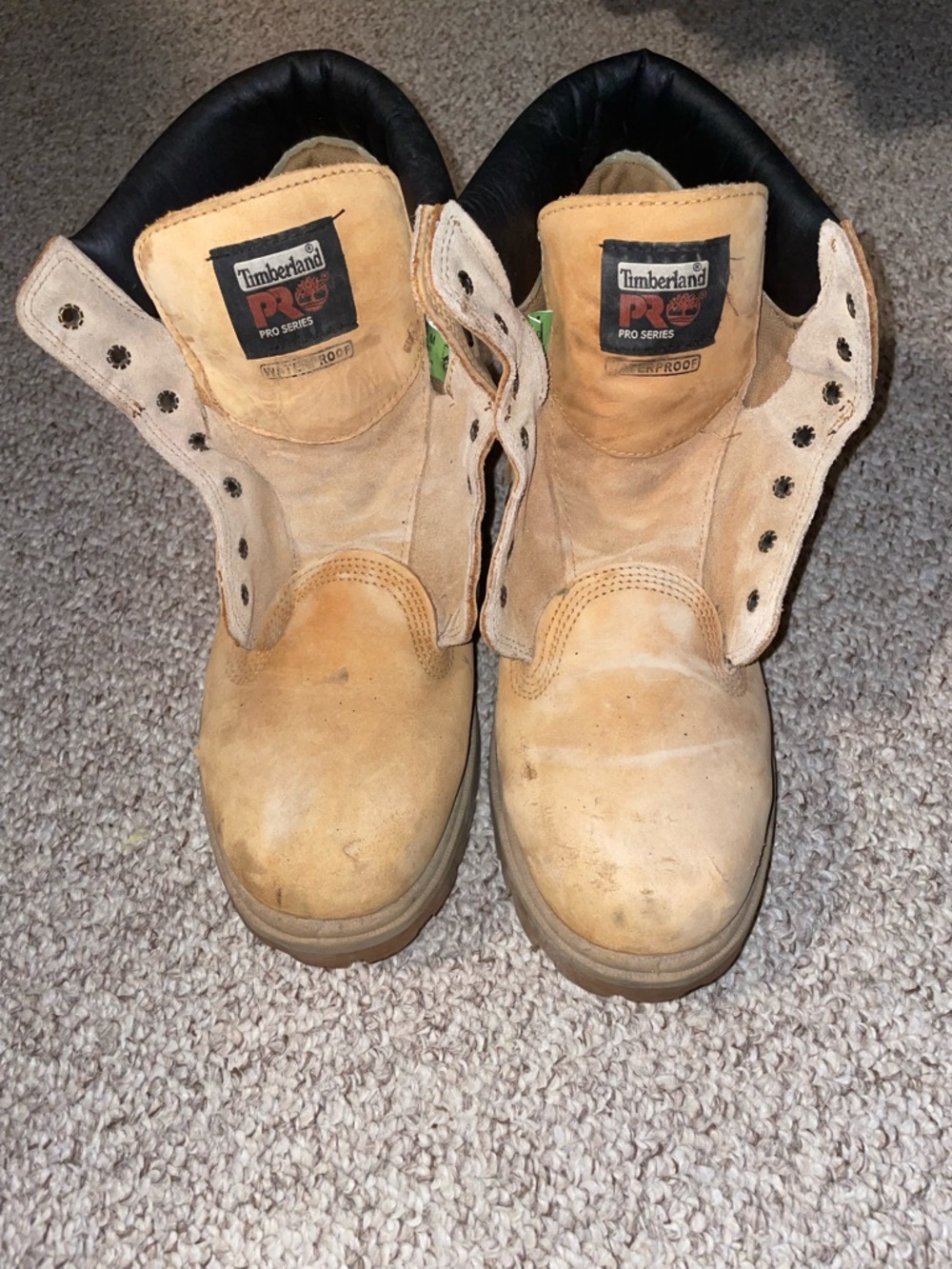 Timberland Pro Men’s Wheat/Tan Work Boots